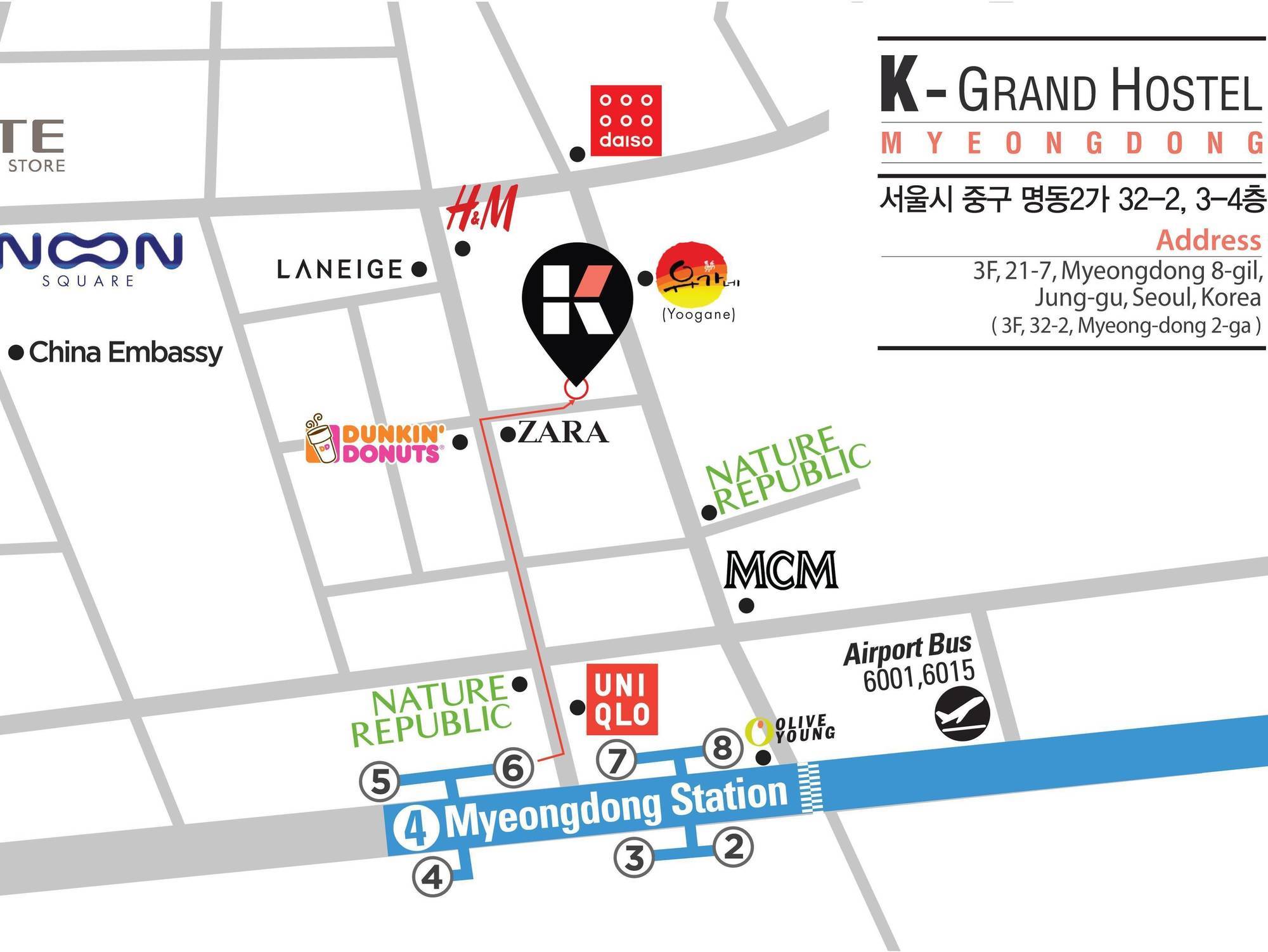 Oyo Hostel Myeongdong 1 Seul Dış mekan fotoğraf